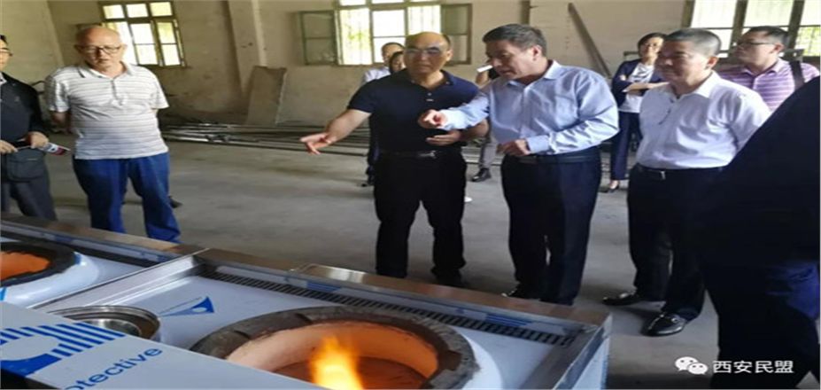 盟市委主委戴宏科前往盟員王浩創(chuàng)辦的企業(yè)——西安恒星能源開發(fā)有限公司開展調(diào)研